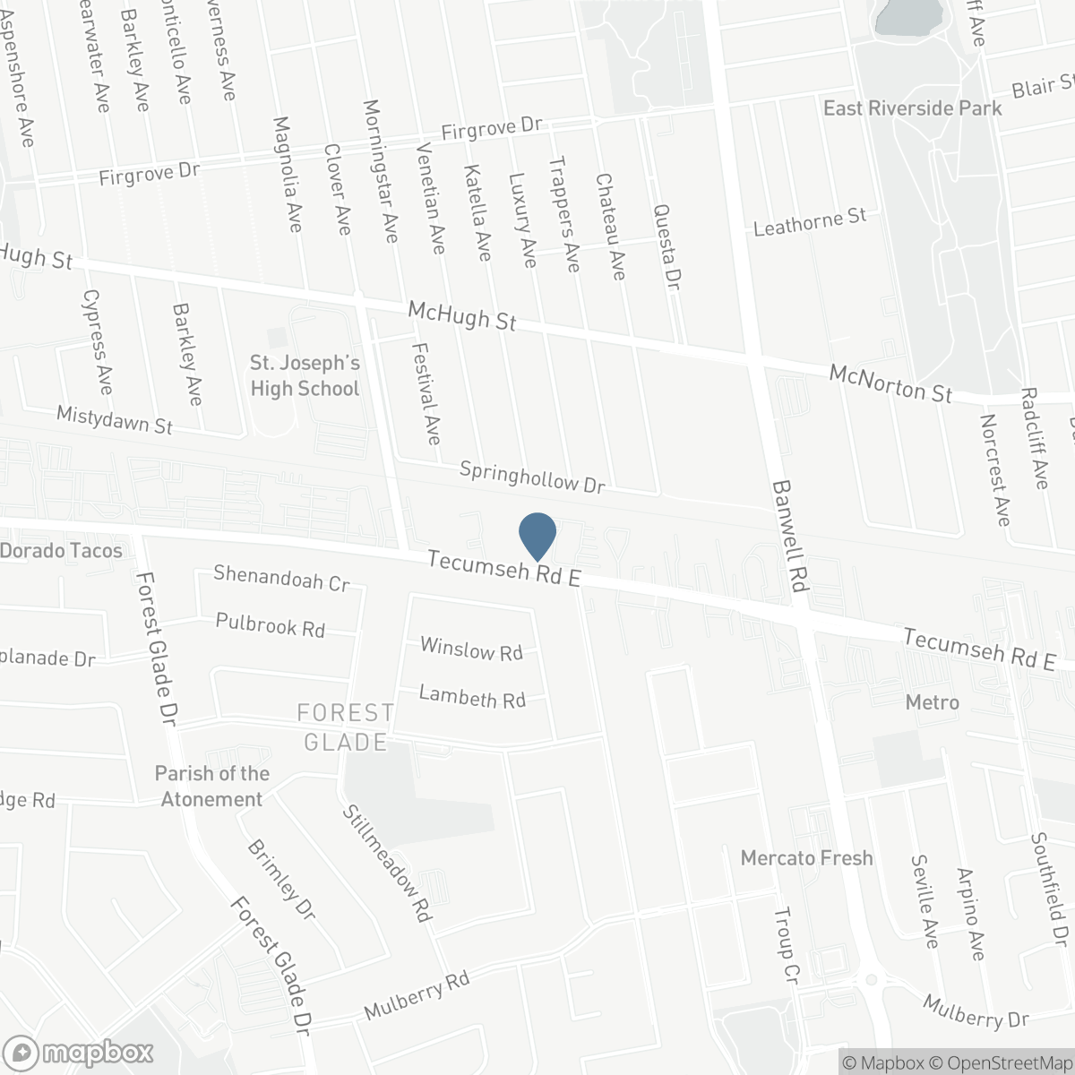 10982 TECUMSEH ROAD East, Windsor, Ontario N8R 1A8